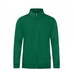 Sweatjacke Doubletex grün