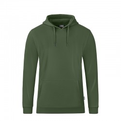 Kapuzensweat Organic oliv